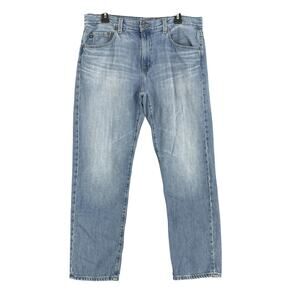 AG Adriano Goldschmied Jeans 29 Ex Boyfriend Slouchy Slim Straight Denim Cotton
